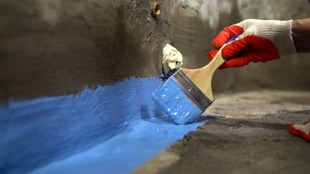 Crawl space vapor barrier installation in Coatesville, IN